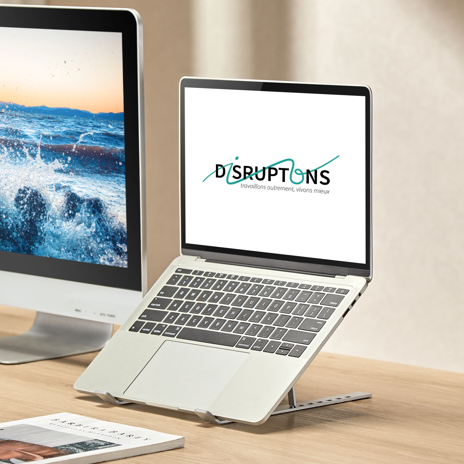 Support pliable pour ordinateur portable